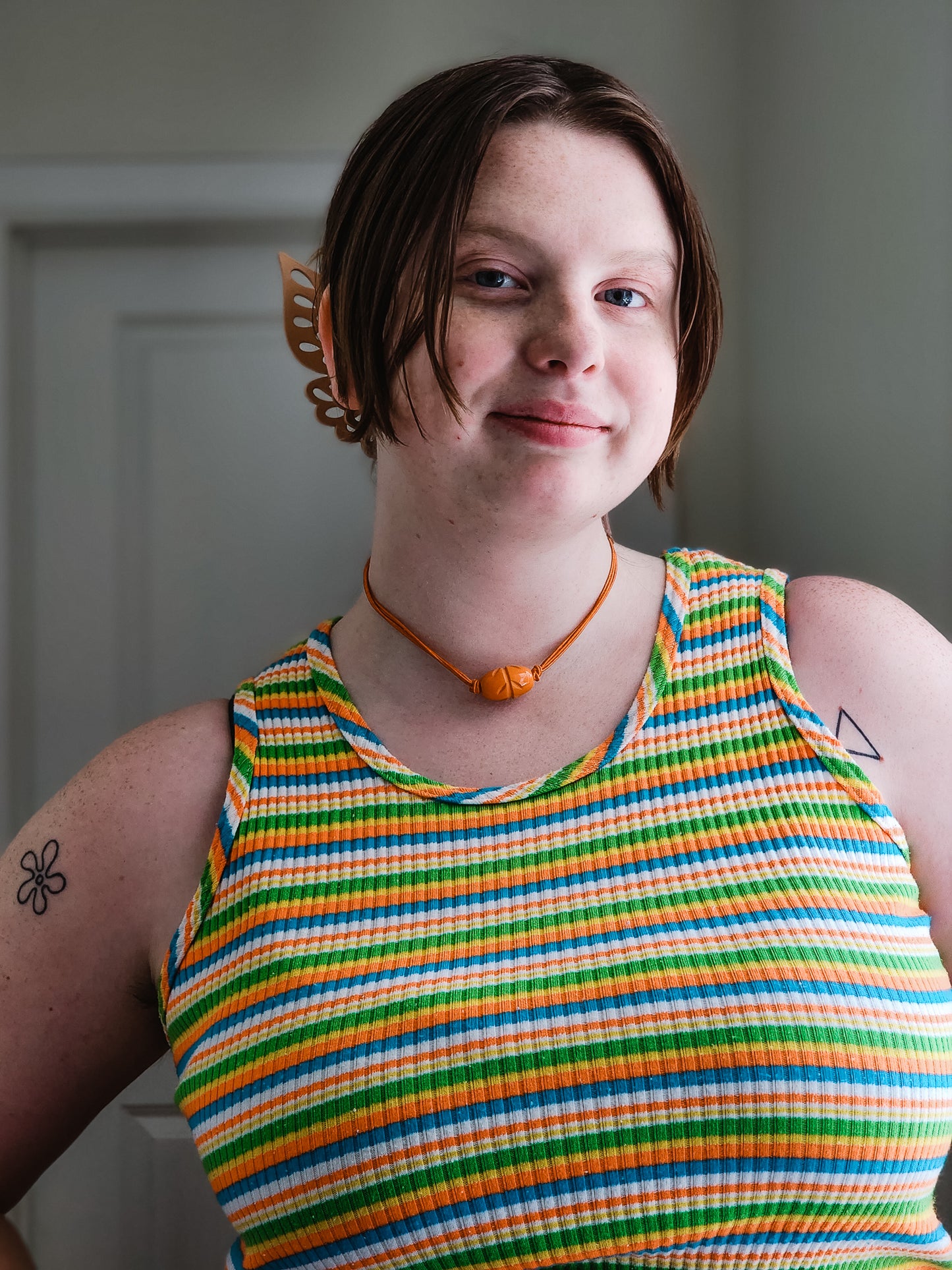 Striped Sherbert Tank | Size L