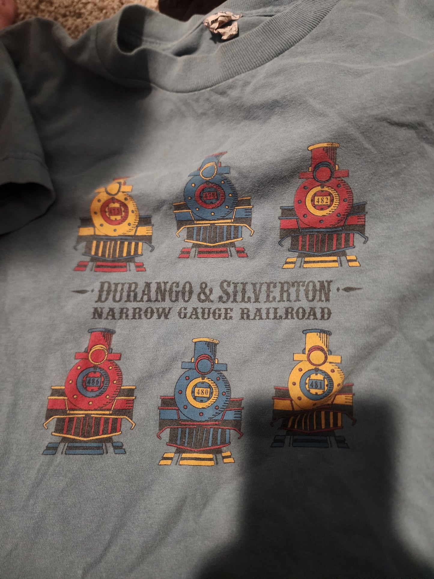 Train Baby Tee | Size S-M