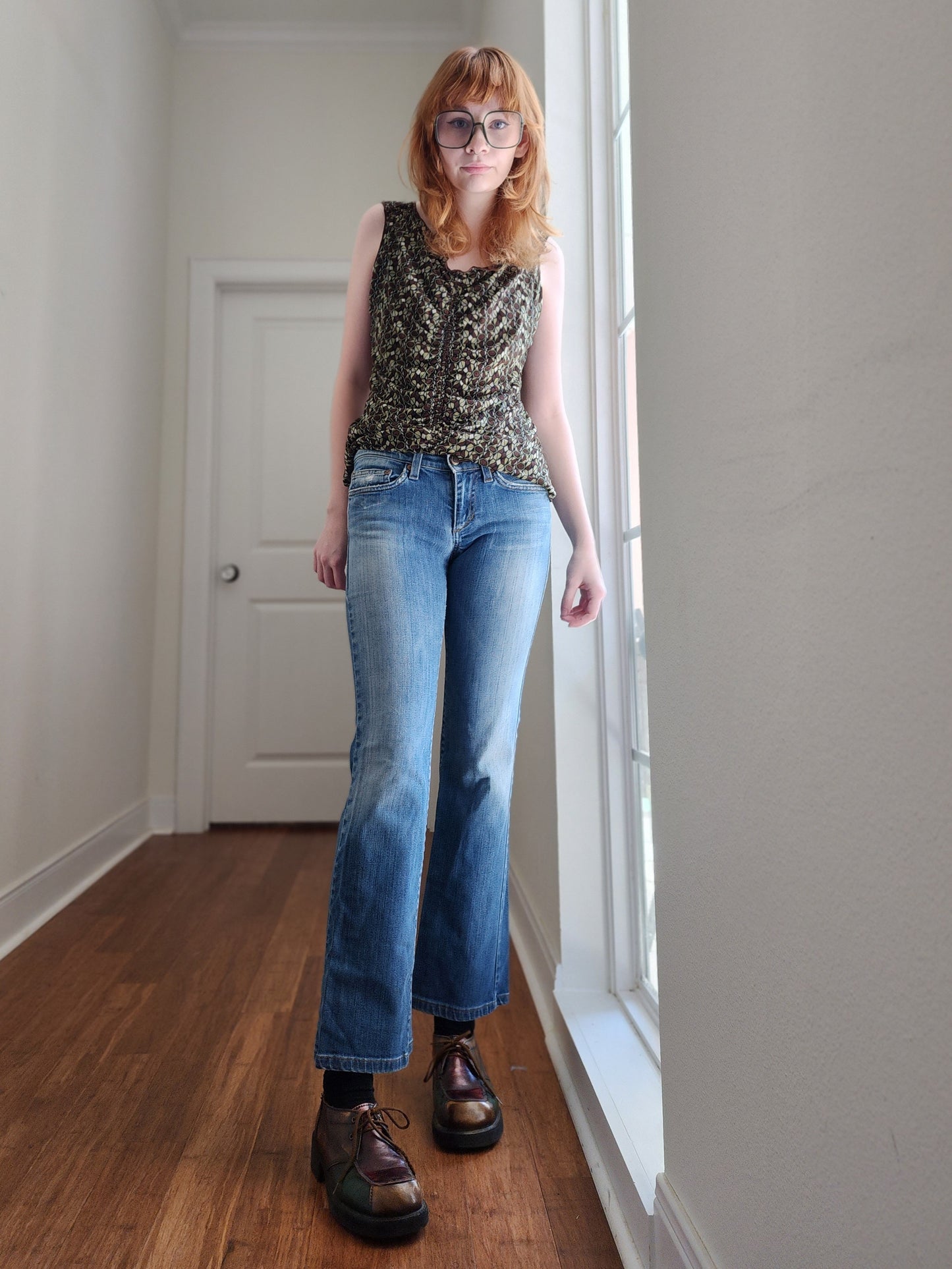 Light-Wash Flare Jeans | Size S