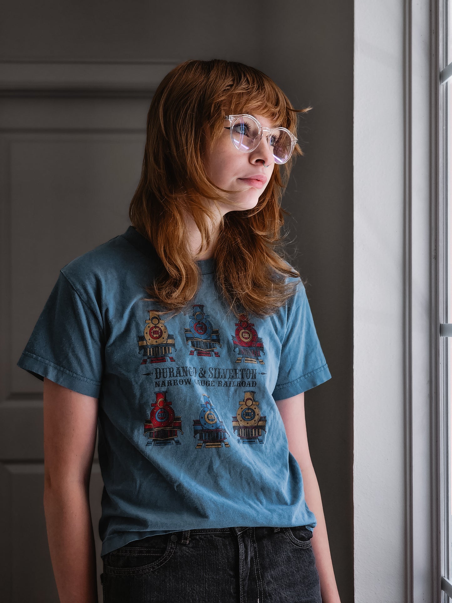 Train Baby Tee | Size S-M