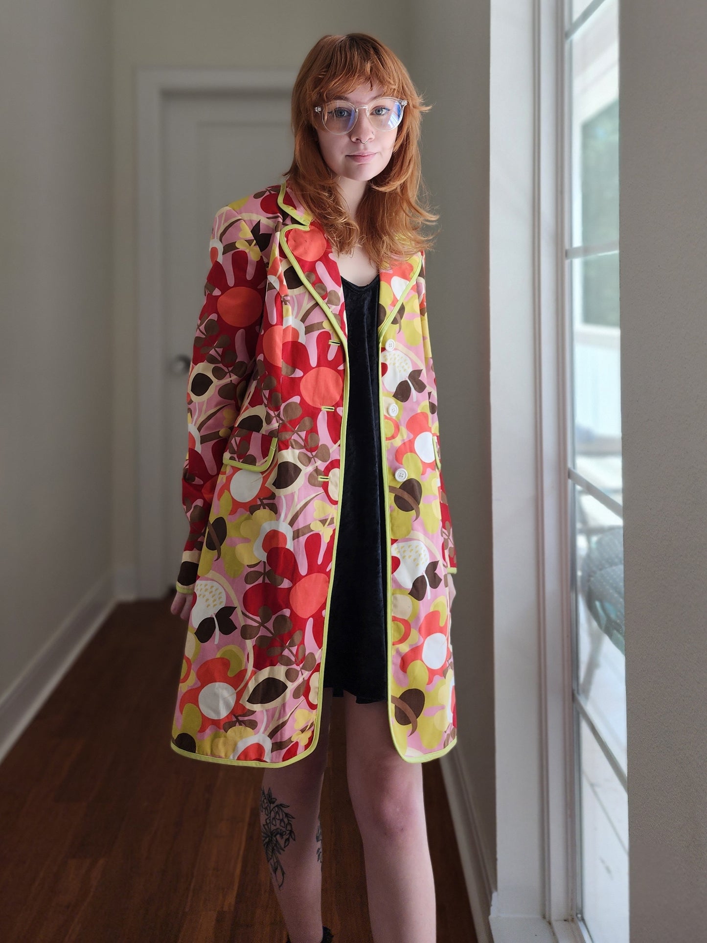 Groovy Y2K Coat| Size S-M