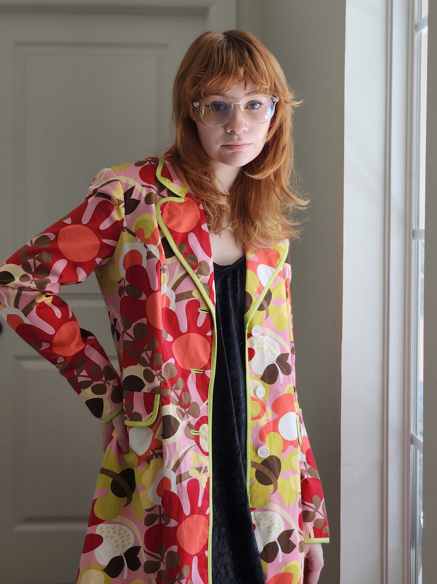 Groovy Y2K Coat| Size S-M