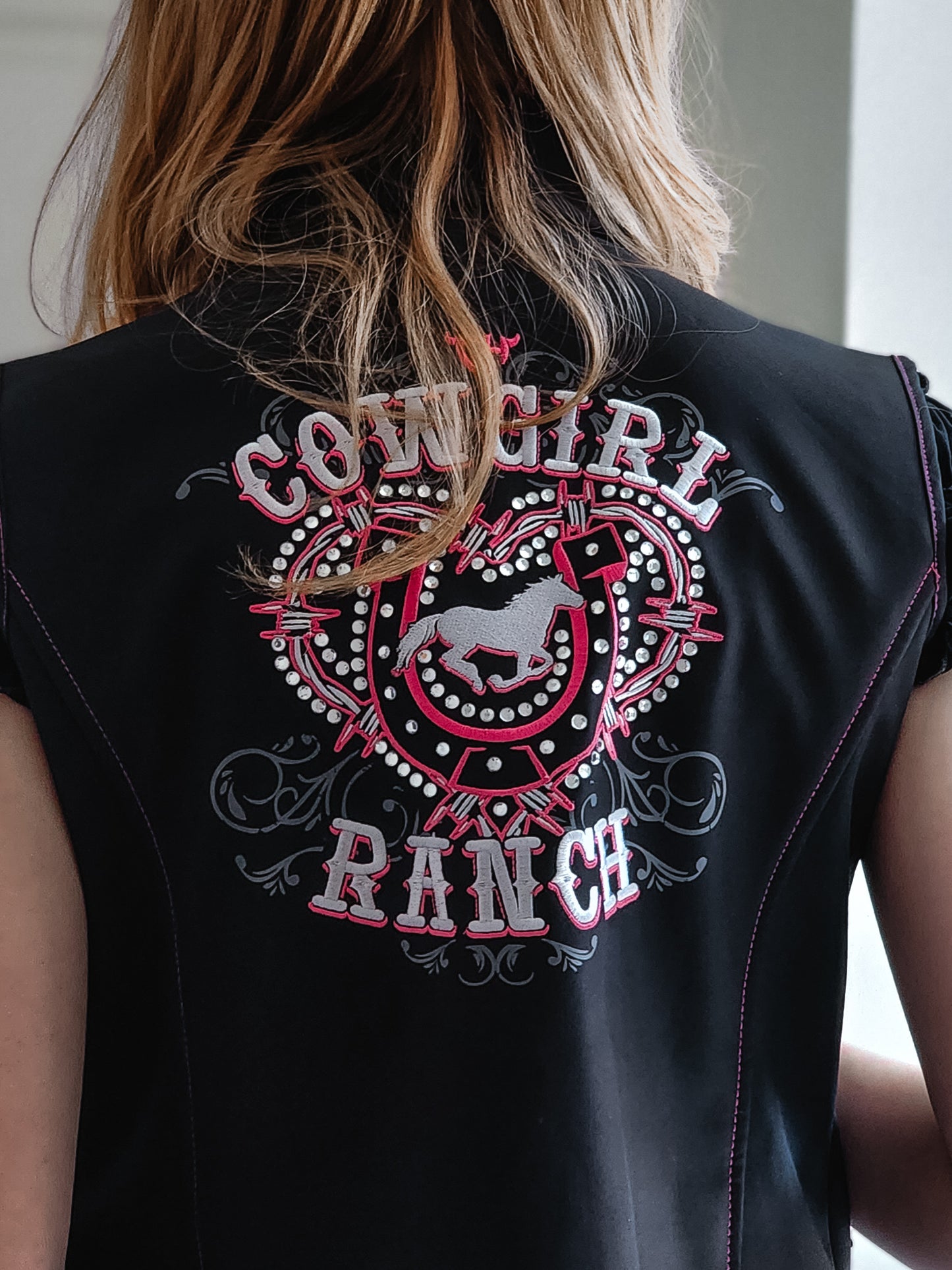 Y2K Cowgirl Vest | Size M