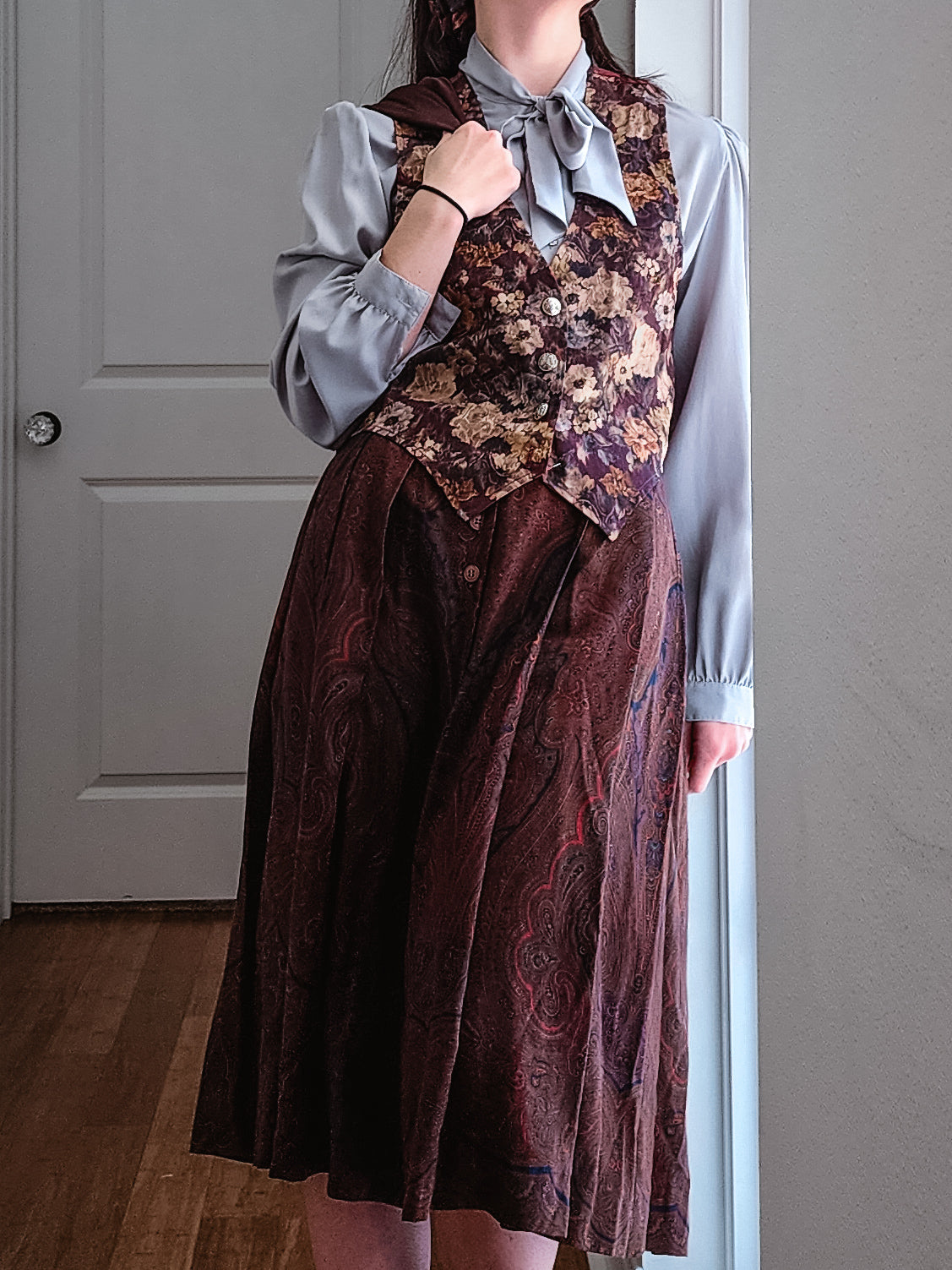 Hobgoblin Paisley Skirt | S