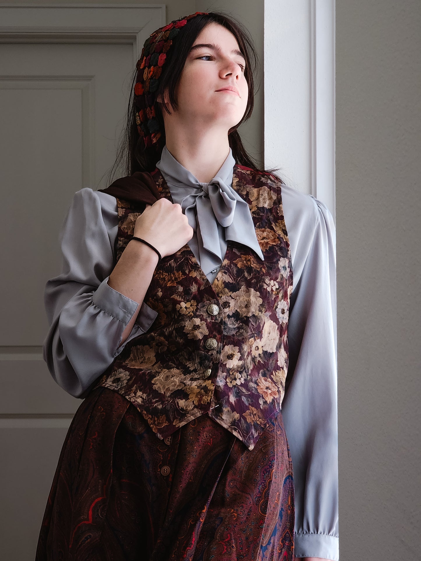 Dove Grey Blouse | L