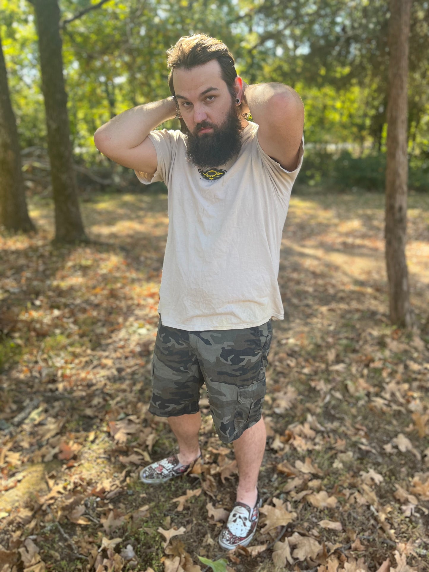 Tan Kauai Graphic Tee