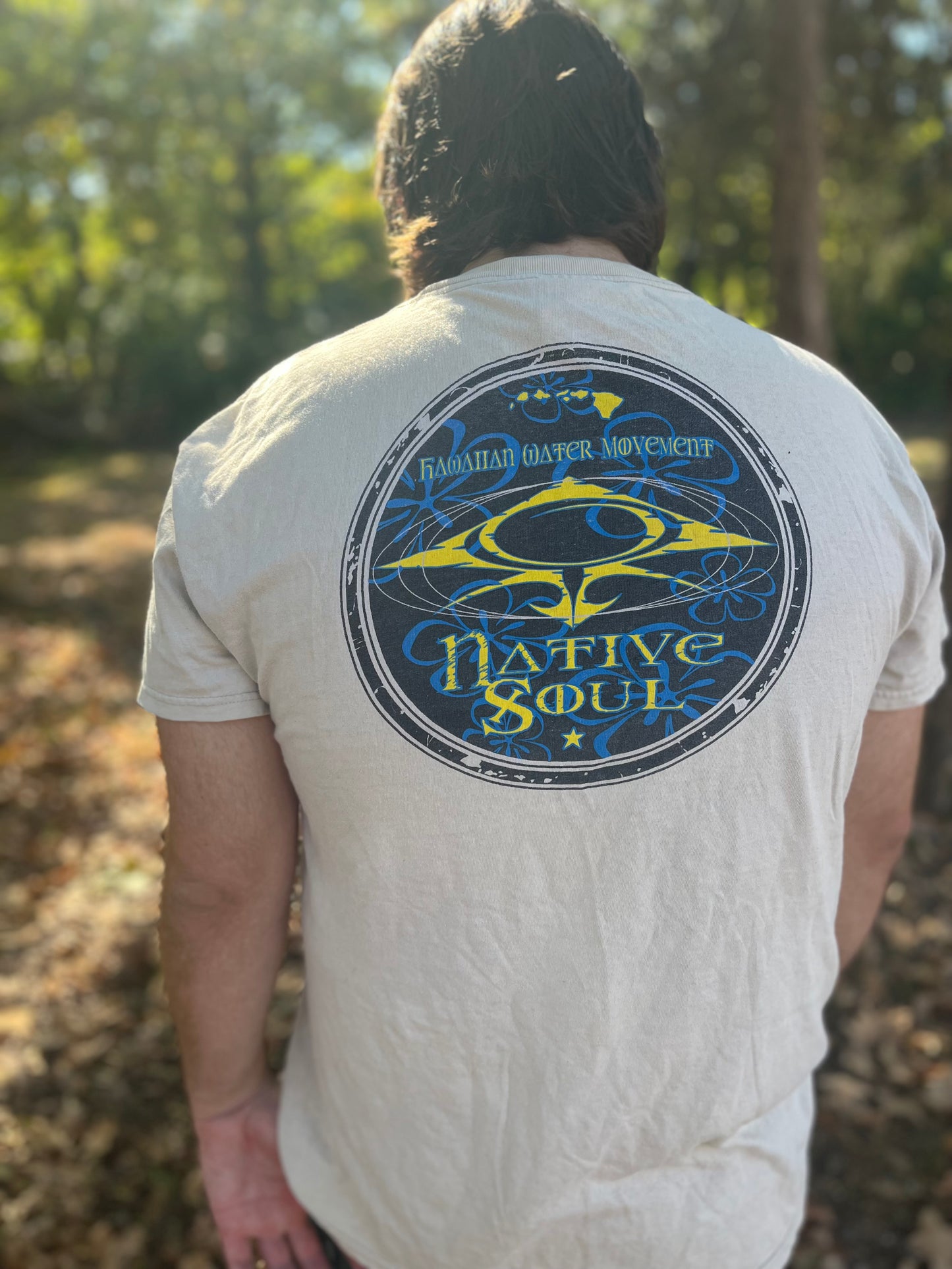 Tan Kauai Graphic Tee