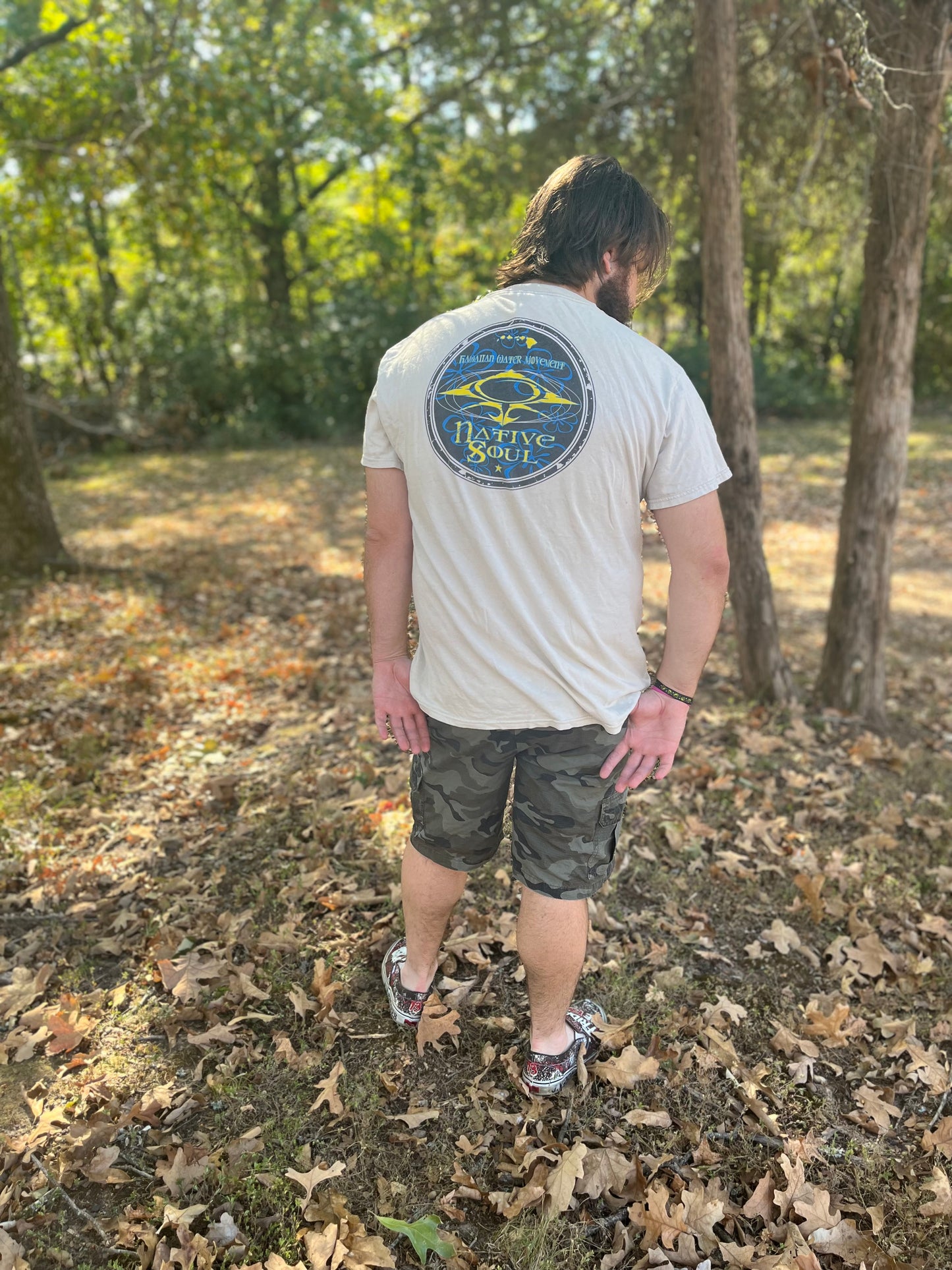 Tan Kauai Graphic Tee