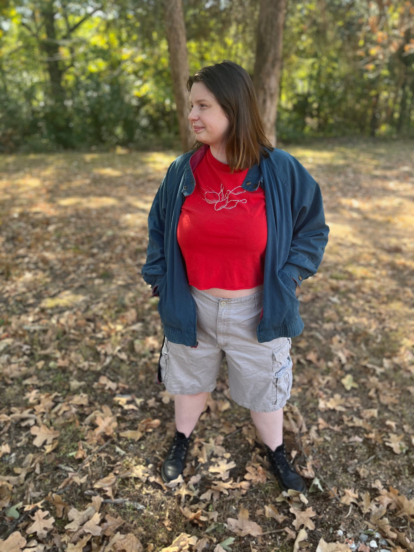 Color Blocked Dark Teal Zip-up Jacket