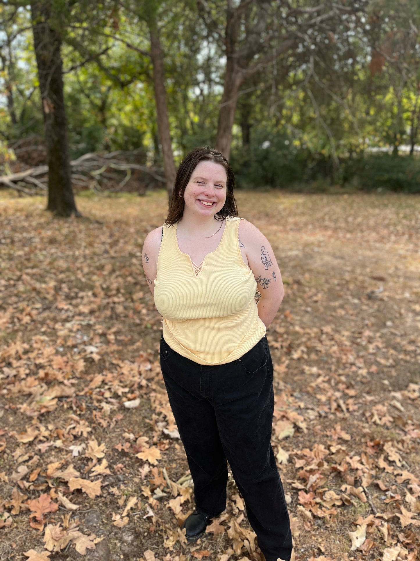Pale Yellow Tank
