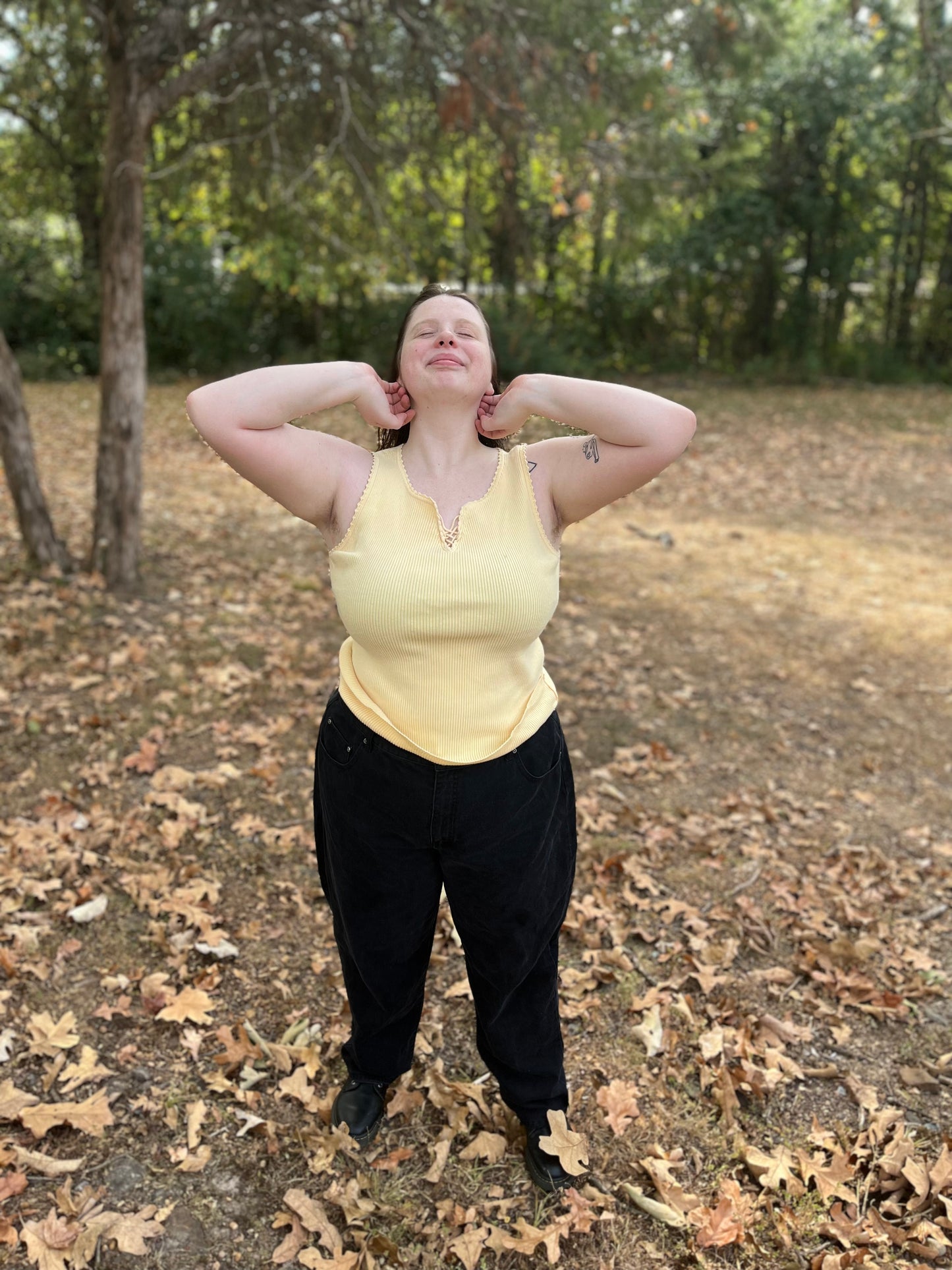 Pale Yellow Tank