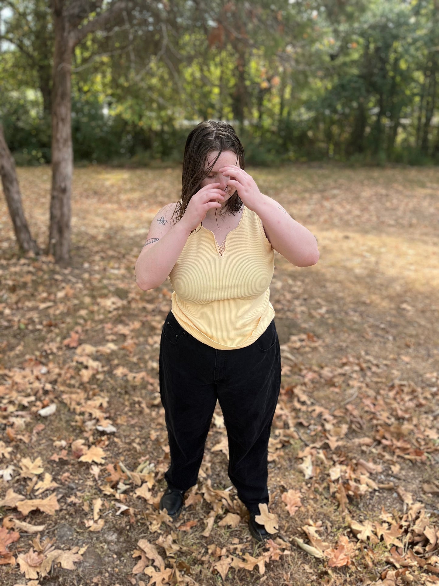 Pale Yellow Tank