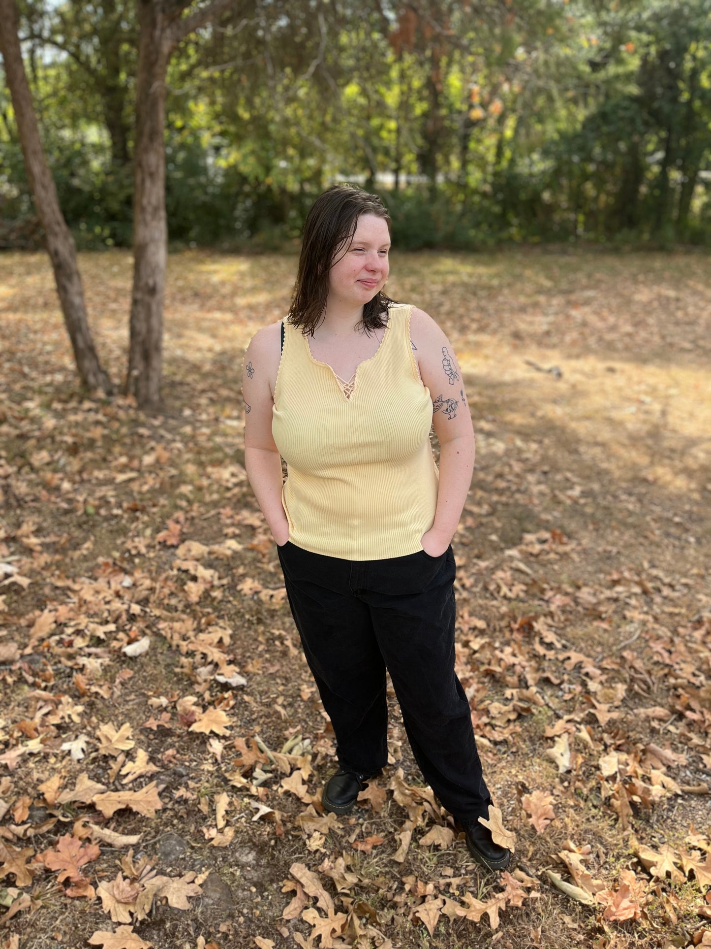 Pale Yellow Tank