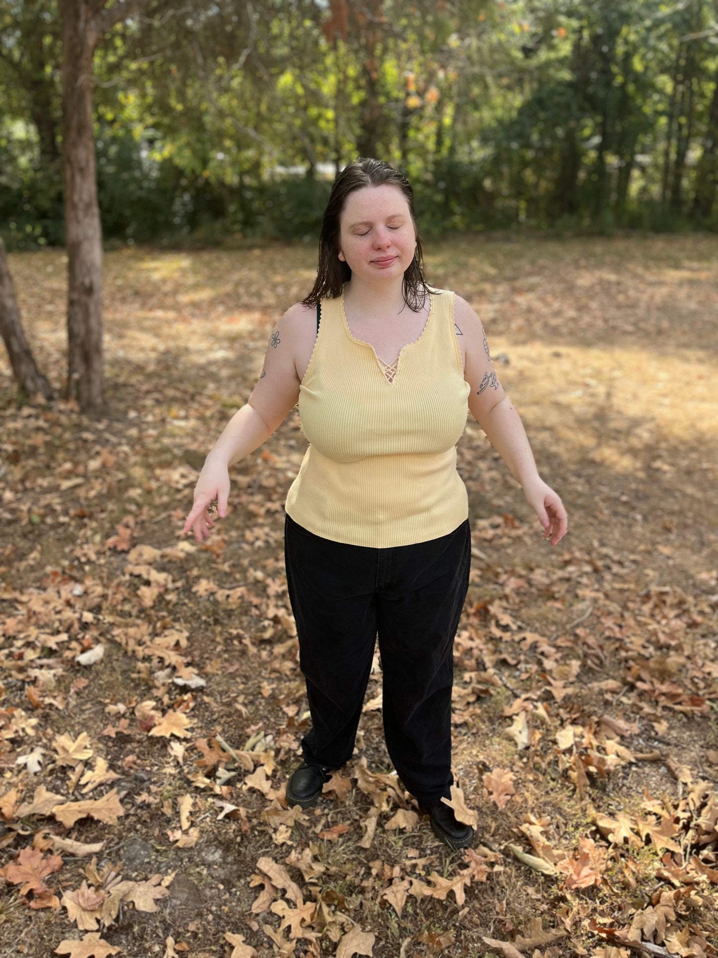 Pale Yellow Tank