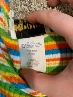 Striped Sherbert Tank | Size L