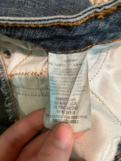 Patchwork Denim Jeans | Size XL
