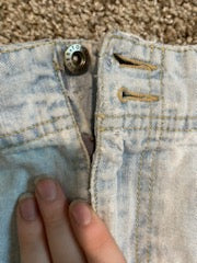 Light Wash Shorts | Size XL