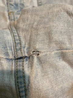 Light Wash Shorts | Size XL