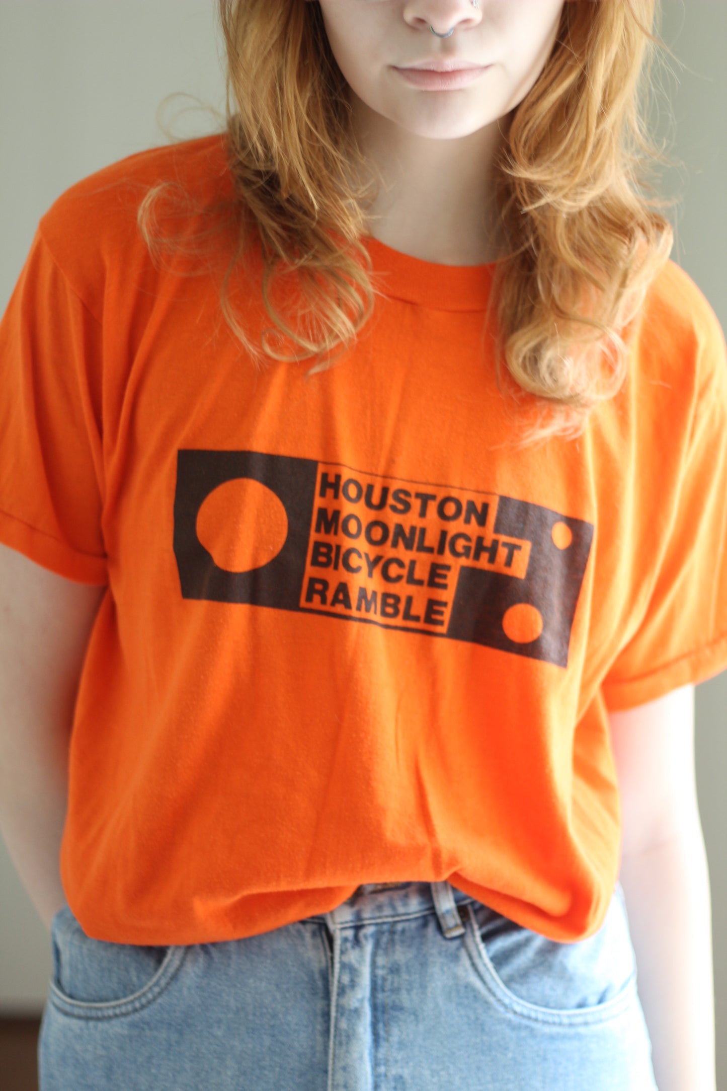 Vintage Orange Tee | Size M