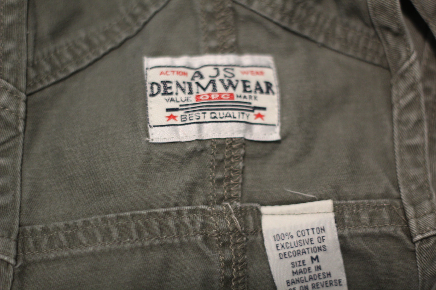 Olive Green Overalls | Size S-M