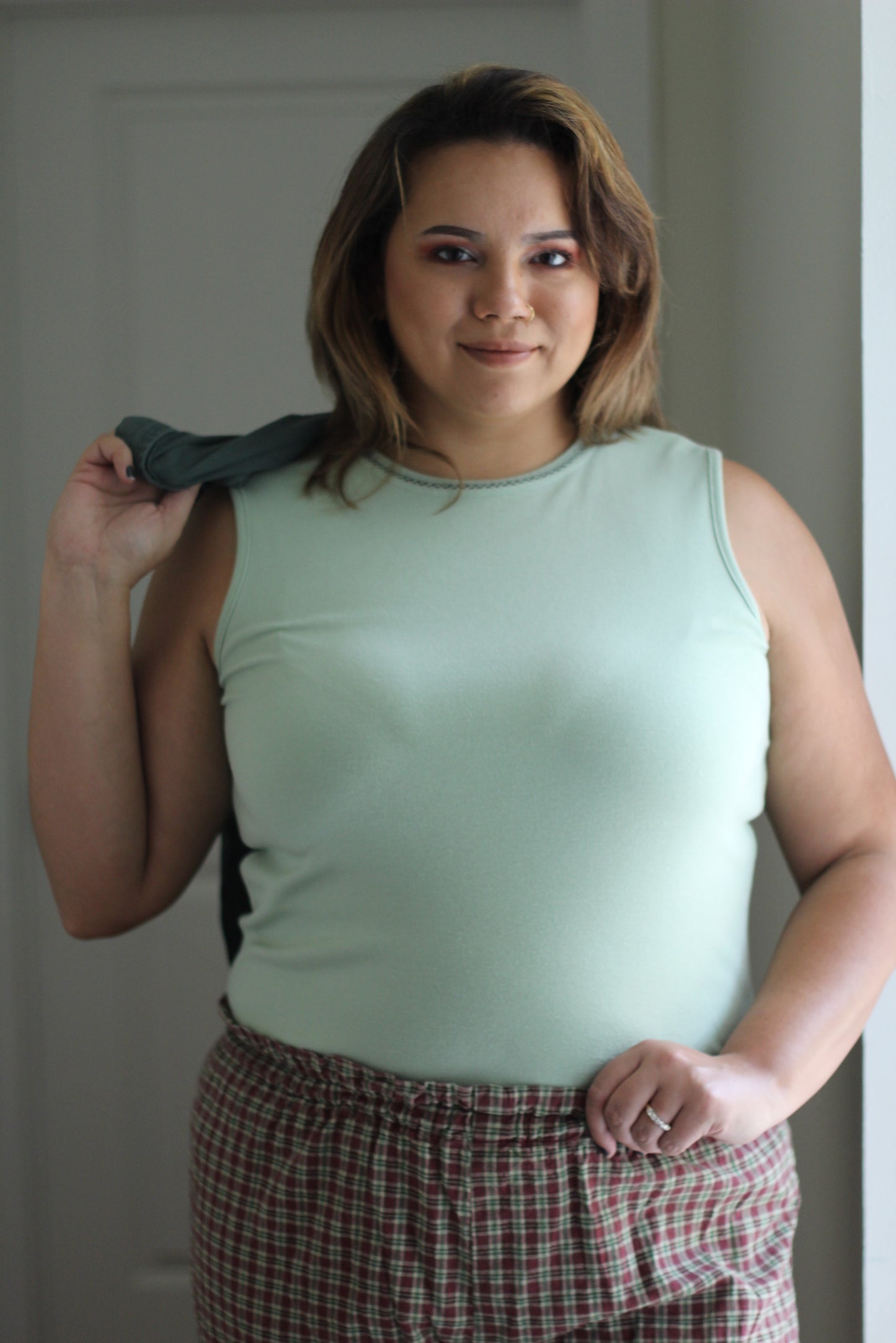 Minimalist Sage Tank | Size L