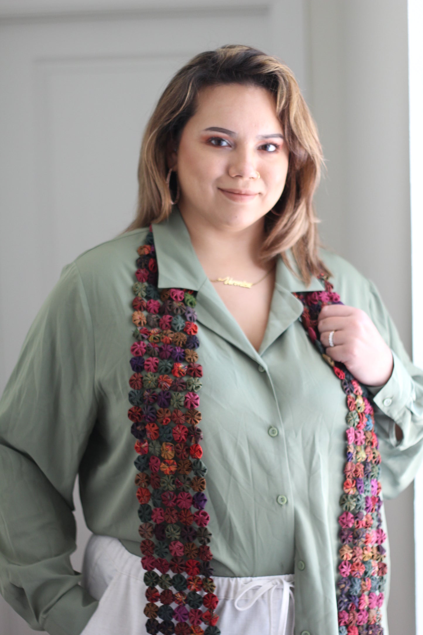 Sage Button Up | Size 3X