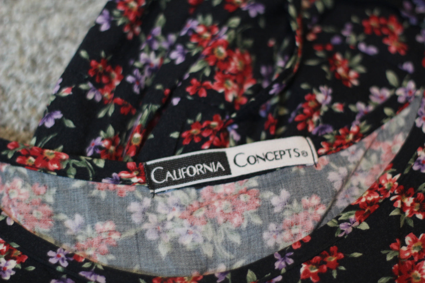 Sleeveless Floral Dress | Size L