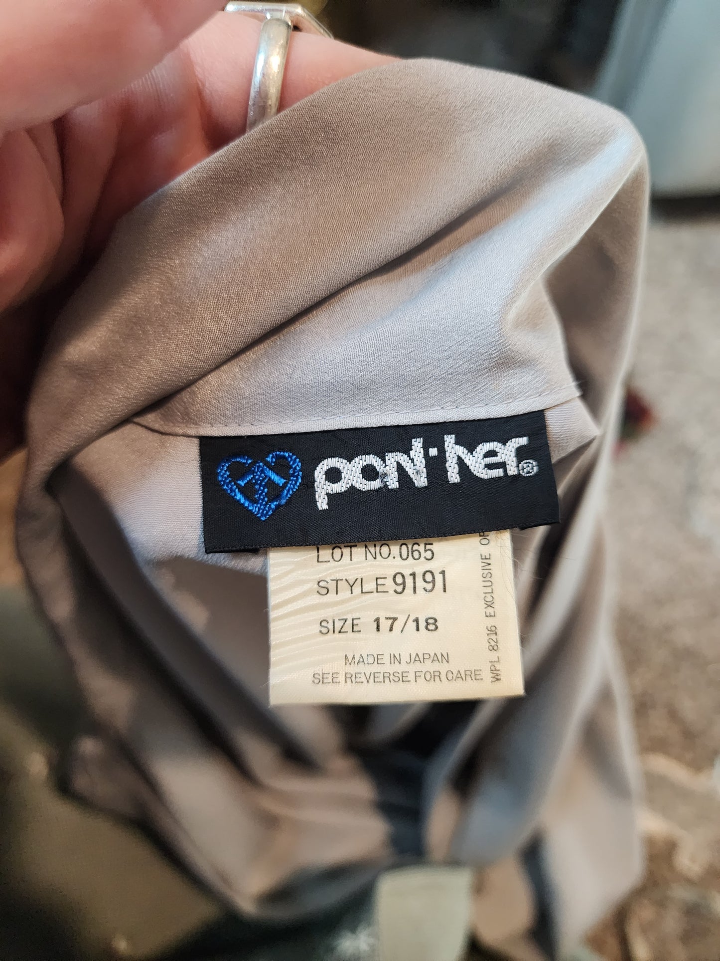 Dove Grey Blouse | L