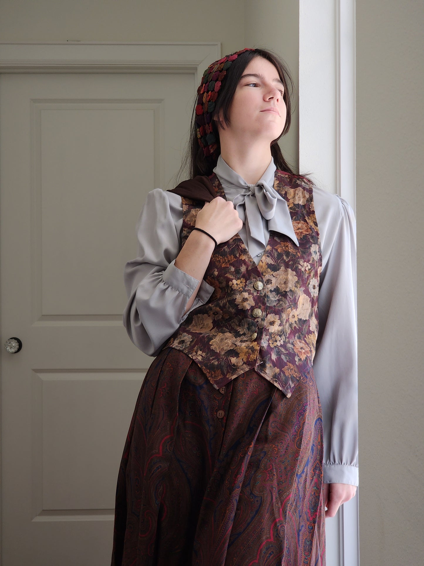 Dove Grey Blouse | L