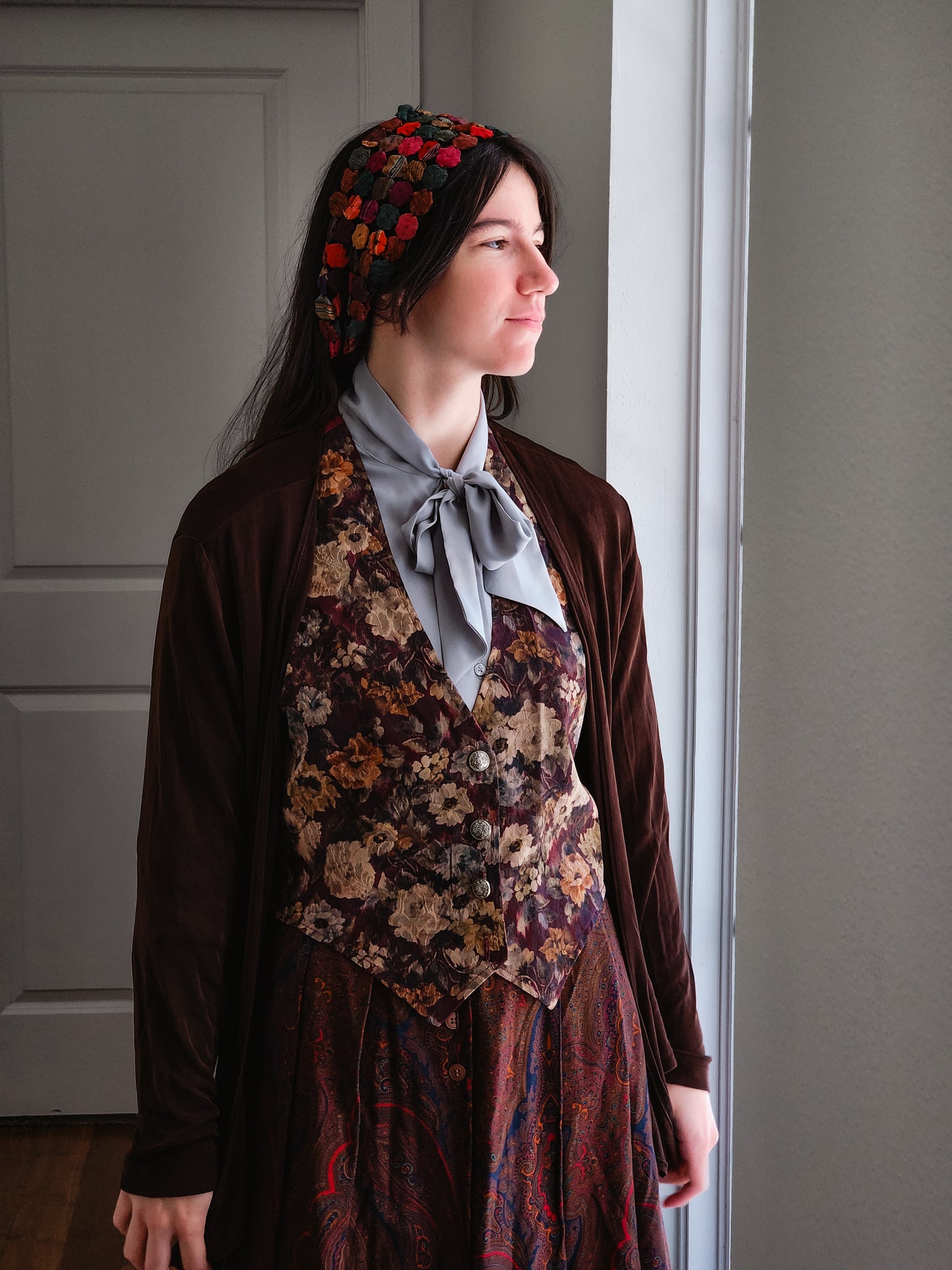 Dove Grey Blouse | L