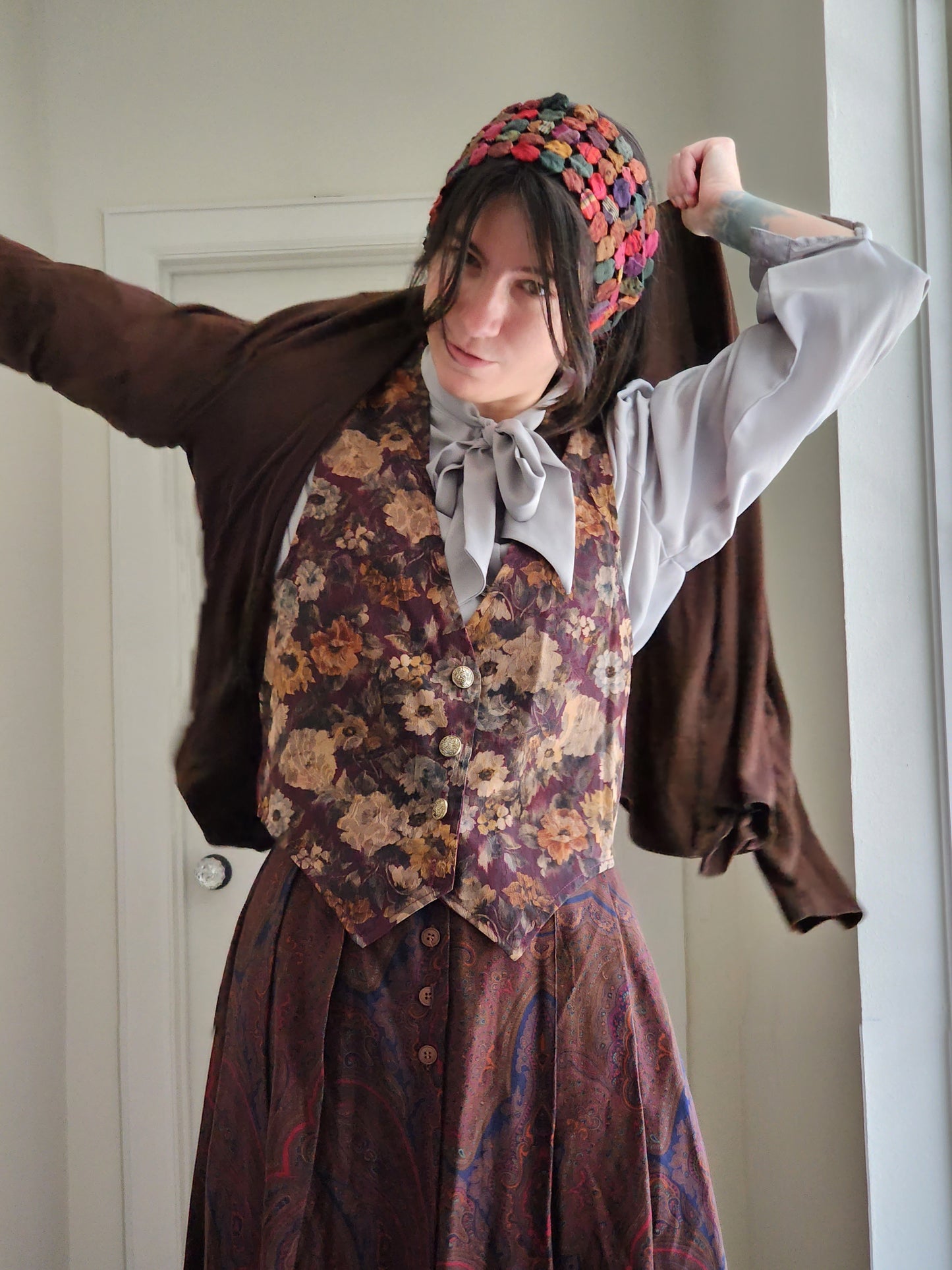 Hobgoblin Paisley Skirt | S