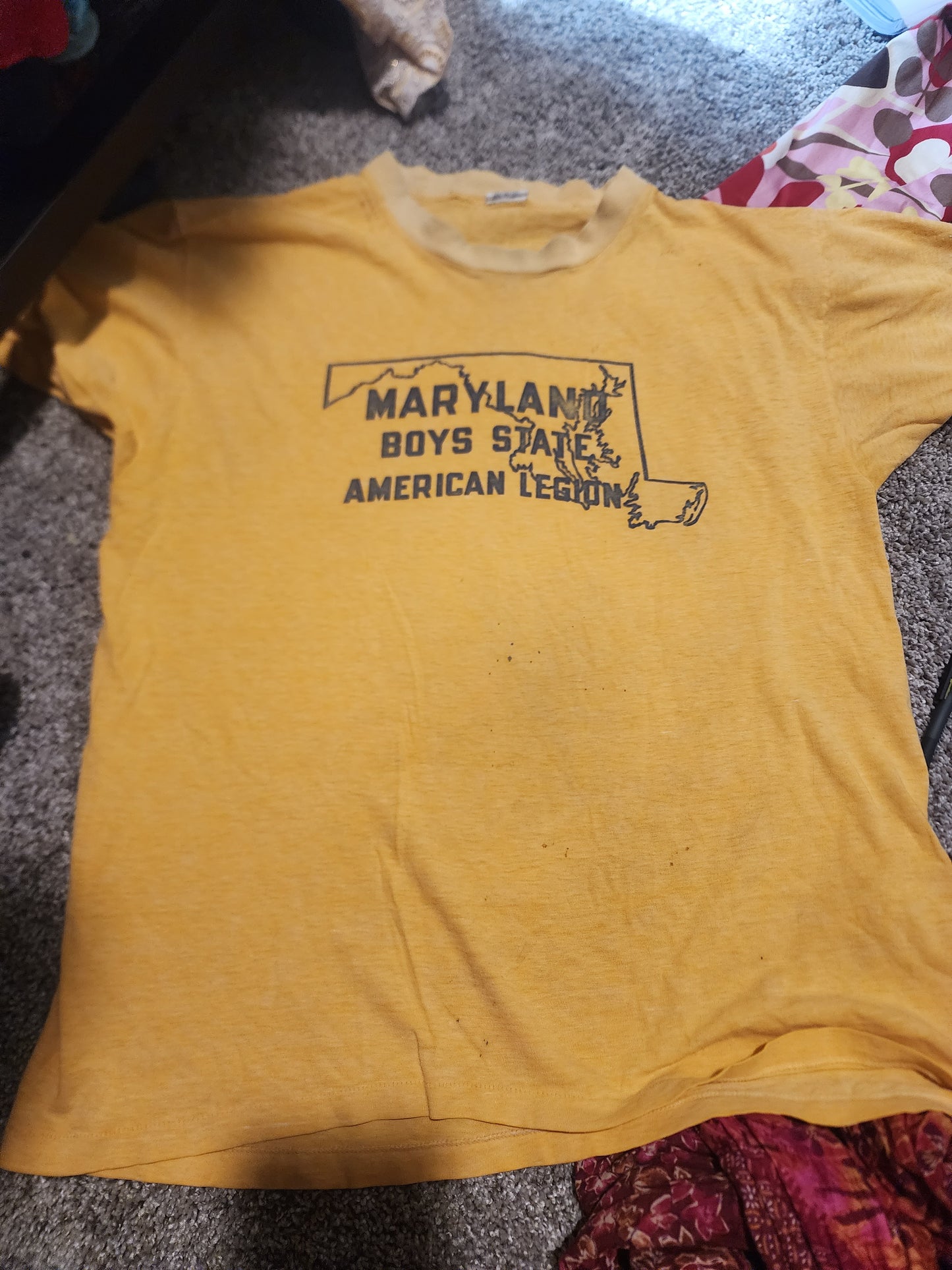 Maryland Ringer Tee| Size L