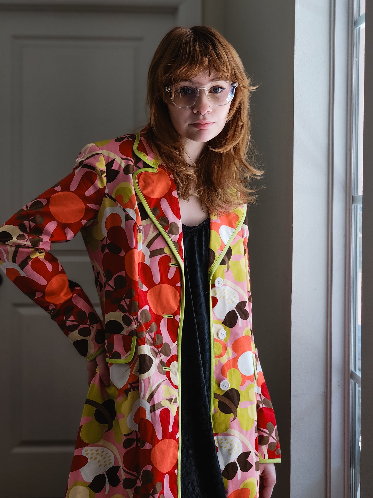 Groovy Y2K Coat| Size S-M